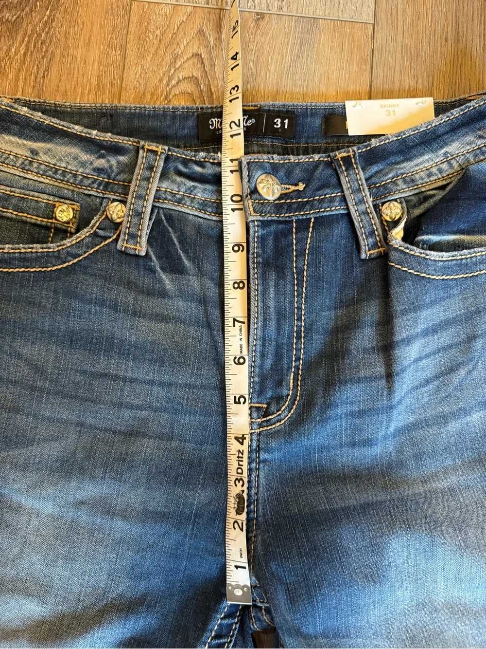Miss Me Classic Heaven Slim High-Rise Blue Women's Jeans